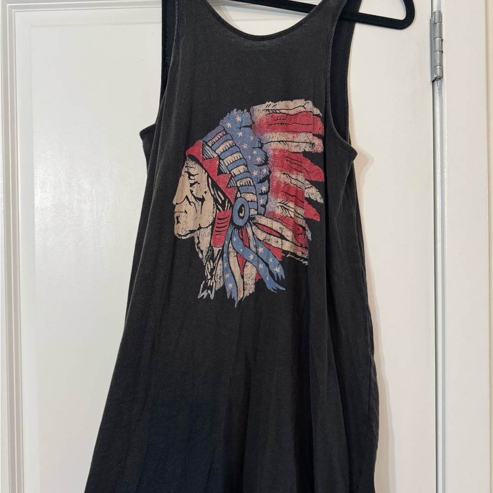 Denim & Supply Ralph Lauren Black Cotton Tunic